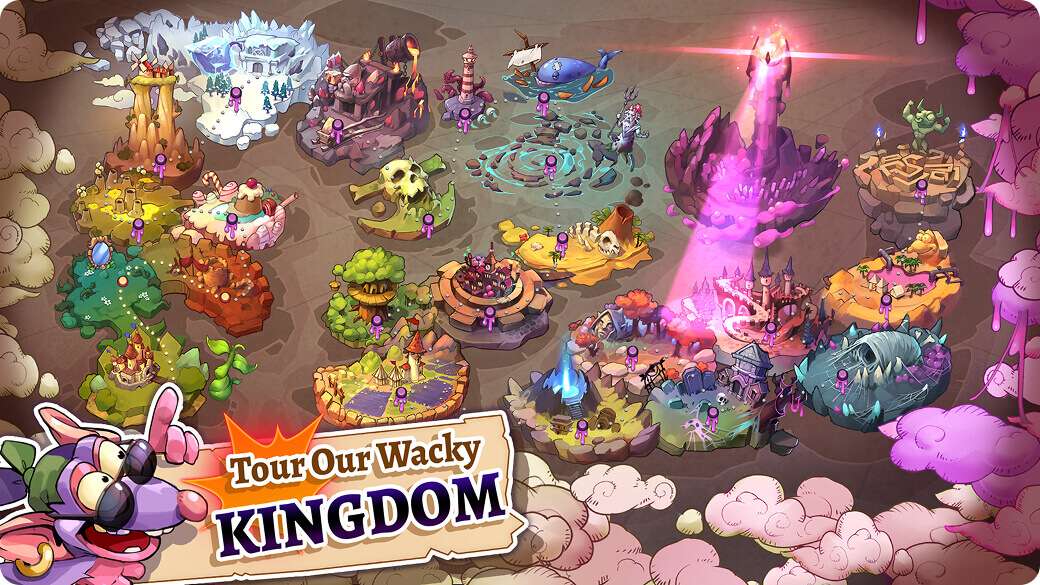 Tour our wacky kingdom